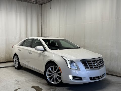 2015 Cadillac XTS 4dr Sdn Luxury AWD in White for sale at Park Mazda in Sherwood Park, AB
