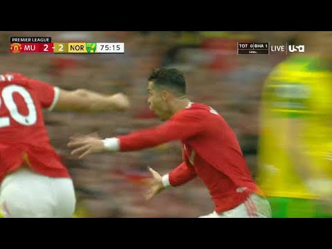 Cristiano Ronaldo Vs Norwich City Home FullHD 1080p (16/04/2022)