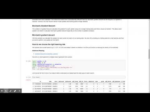 Image for YouTube video with title Building our Introduction to Data Science Curriculum: Introduction to Linear Regression viewable on the following URL https://youtu.be/Z7UGDQgwCIg