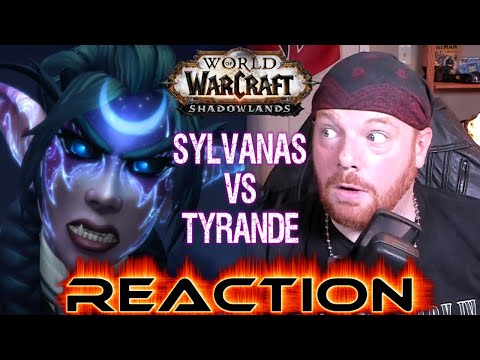 Krimson KB Reacts: Tyrande vs Sylvanas Cinematic Patch 9.1 - Chains of Domination