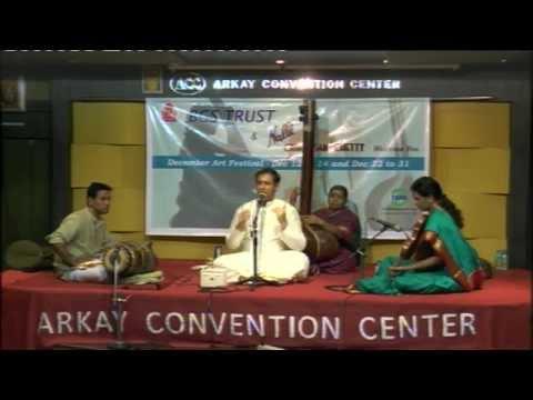 BGS Trust Margazhi Music Mahothsavam 2014 - Shankar Srinivas Vocal