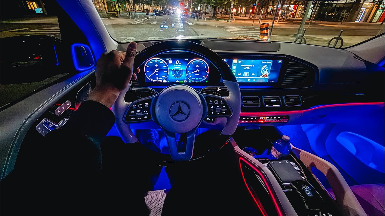 LATE NIGHT MAYBACH GLS 600 POV DRIVE IN TORONTO!