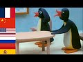Pingu Is Ruining Their Food In Different Languages