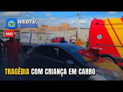 Menino de 2 anos morre dentro de carro em Senador Canedo Goiás