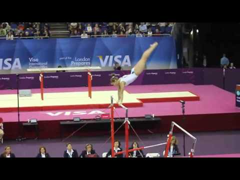 Nataliya Kononenko UKR Bars Final London 2012 Test Event