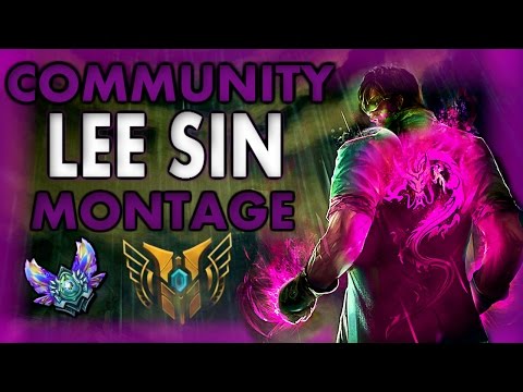Community Lee sin Montage  Best Plays 2016 - League of Legends