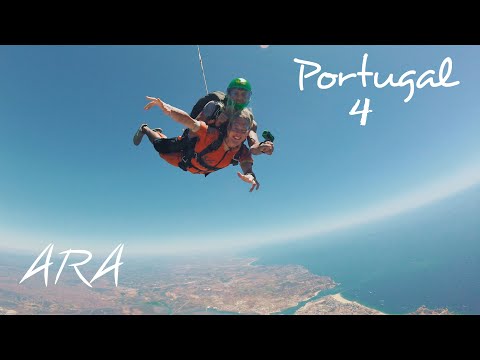 EUROOPAN KORKEIN LASKUVARJOHYPPY (15000 Ft/ 4600 m) // PORTUGAL 4 🇵🇹