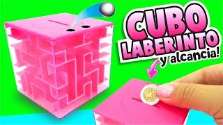 Haz un CUBO MÁGICO - ALCANCÍA y LABERINTO a la vez!  ★ Asi o Más Fácil ★ DIY ★