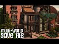This Save File is a MUST-HAVE for BEAUTIFUL Lots 🥰 | The Sims 4 Save File Review