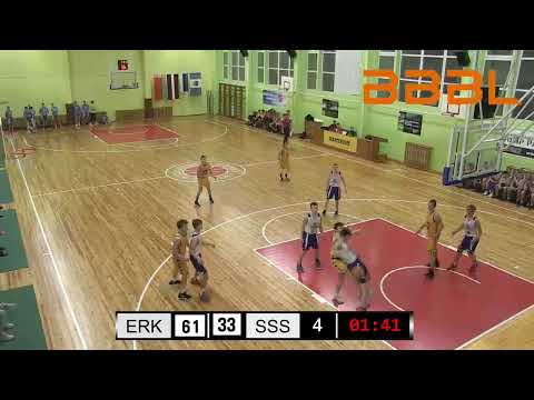 Erkmaa 2004 VS Salaspils sporta skola 2004 BBBL boys U16