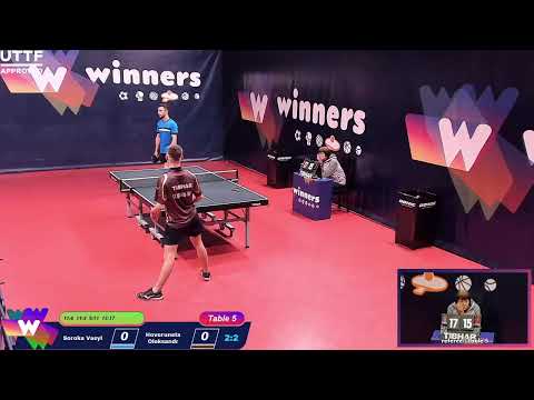 WINners League 11.10.2021 Soroka V. - Hovorunets O. 20:45