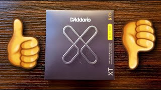 Video thumbnail for D'Addario XT Extended Life Strings - Are they worth it? by Jake Pool Music
