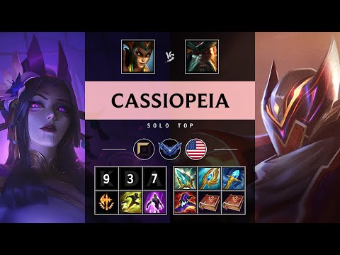 Cassiopeia Top vs Gangplank - NA Diamond Patch 25.16