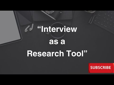Interview as a Research Tool | Unit # 5 | Research Methods in Education | B.Ed. 1.5. 2.5 | I.E.R