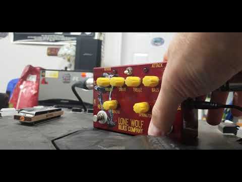 Lone Wolf Blues Alpha Wolf Harmonica Pedal