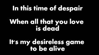 Time of Despair lyrics