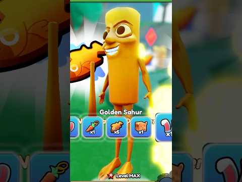 Opening SECRET GOLDEN SAHUR Brainrot Evolution  (Roblox) #roblox #robloxshorts #robloxmemes