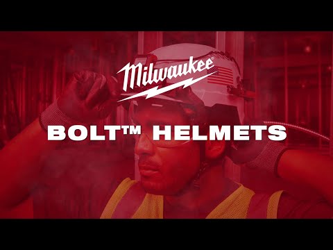 Milwaukee® BOLT™ Safety Helmet  with IMPACT ARMOR™ Liner