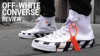 Off White Converse Chuck Taylor Review &amp; On Feet
