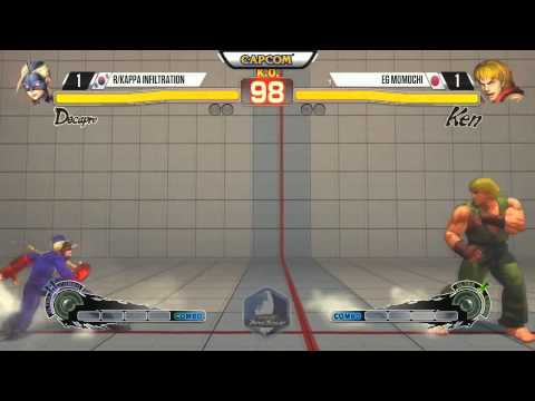 USF4 R/Kappa Infilatrtion [Decapre] vs EG Momochi [Ken] Stunfest 2015