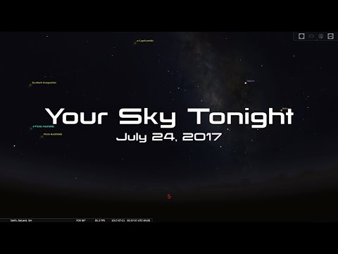 Your Sky Tonight - July 24, 2017