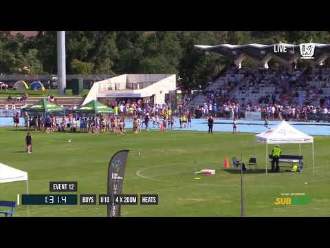 BOYS U10 4X200M HEAT 1 - 2017 SUBWAY STATE RELAY CHAMPIONSHIPS // LAVicTV