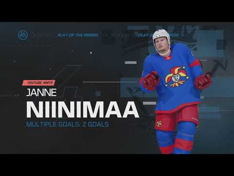 NHL 23 HUT Play of the Period - Janne Niinimaa (PS5) Multiple Goals: 2 Goals 💙🤍 Jokerit 💙🤍
