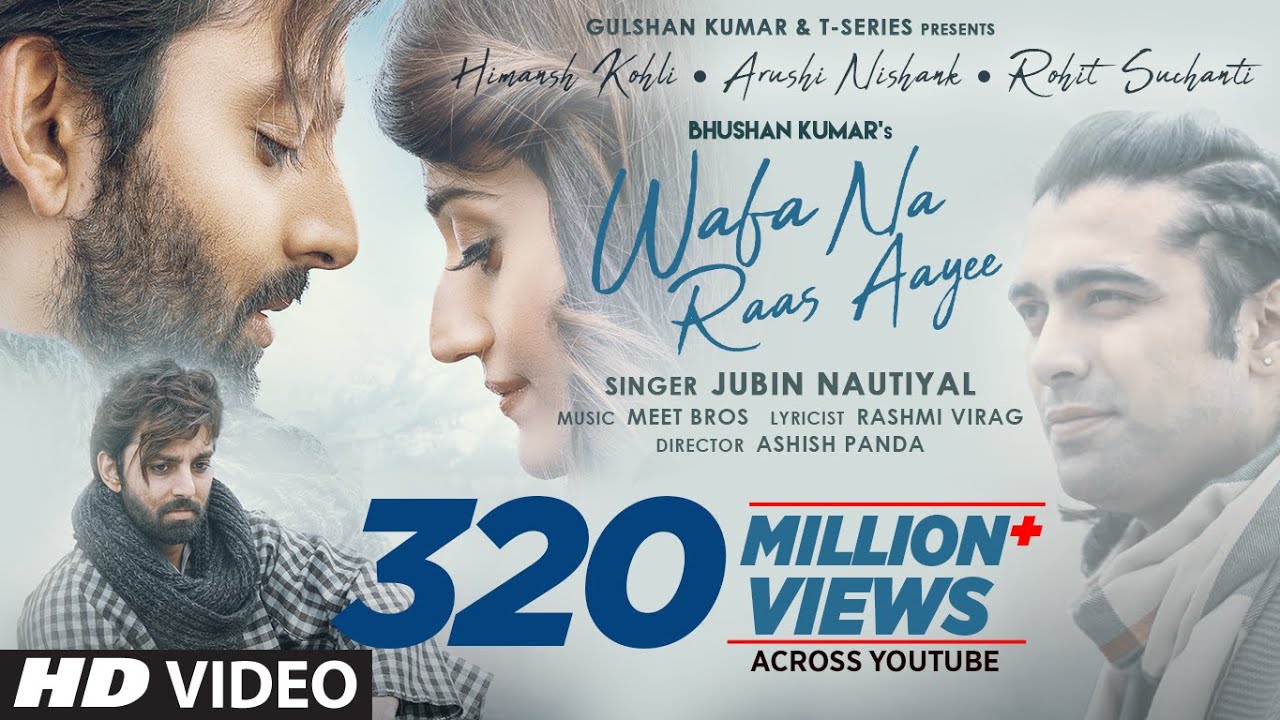 Wafa Na Raas Aayi Lyrics - Jubin Nautiyal