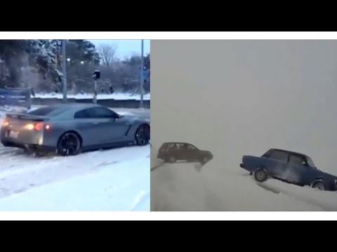 Russia SNOW DRIVING FAILS WINTER CAR CRASH COMPILATION 2021 #16