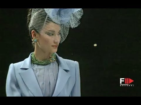 RAFFAELLA CURIEL Spring Summer 1997 Haute Couture Rome - Fashion Channel