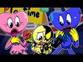 HUGGY WUGGY & KISSY IS SO SAD WITH PLAYER.EXE! Poppy Playtime Animation #12