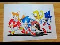 Speed Drawing Sonic Mania Plus Mighty And Ray