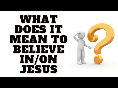 What does it mean to believe in/on Jesus? | Dr. Ralph Yankee Arnold |
