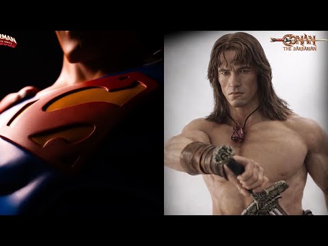 New Mondo Superman & Conan the Barbarian 1/6 scale action figures 1/6 Kaustik Plastik reveals 
