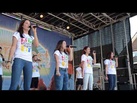 [JF] [HD] Zomerfeest Barendrecht: Optredens Sing4U (27-06-2015)