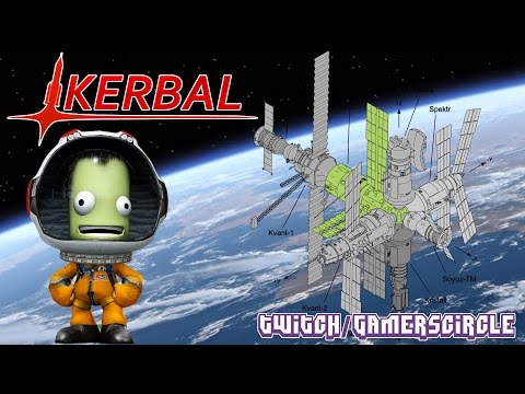 [ENG / PC] !SUB HYPE KSP - Hist Career: PT 61 - Mir & Soyuz T-15 / Mun Base Reorg