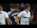Le bisou de Civelli à Zlatan Ibrahimovic 