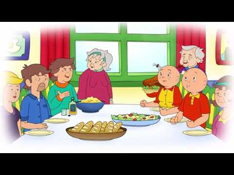 Caillou The Grownup: A Very Caillou Thanksgiving, Caillou Want’s Pizza