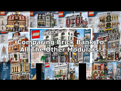 Comparing Brick Bank To All The Other LEGO Modulars