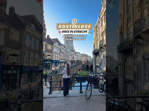 9 free places in Utrecht 💸✨ #cheaptravel