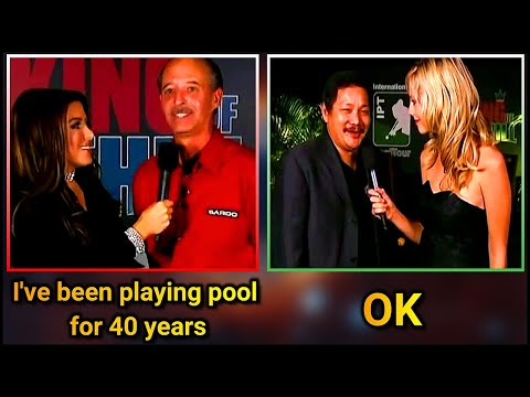 He's been playing pool for 40 years but Efren...