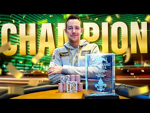 I WON the MGM Grand $250,000 GTD! | WSOP Vlog #8