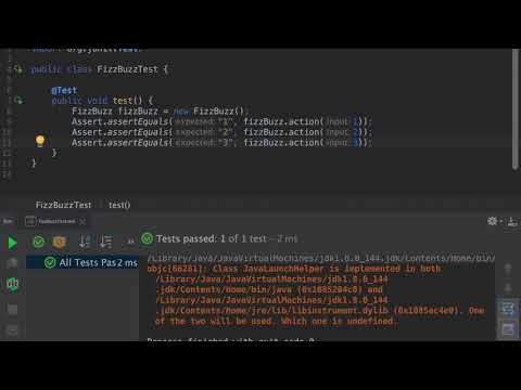 FizzBuzz with TDD using Java (Test Driven Development)