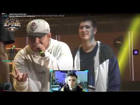 KAISER REACCIONA A JAZE STUART VS CHUTY Y ACZINO EN LA GOD LEVEL ALL STARS FINAL DEL TORNEO