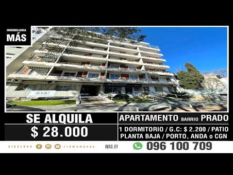 Video de YouTube - Apartamento Alquiler Prado Montevideo iMas.uy A *