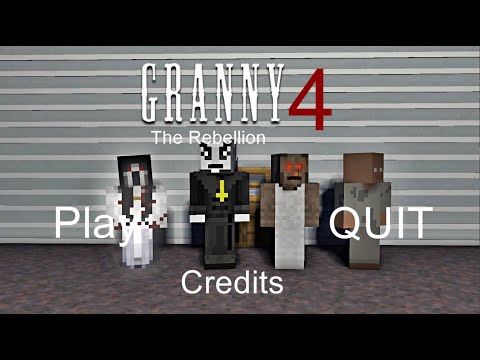 GRANNY 4 THE REBELLION MINECRAFT GAMEPLAY