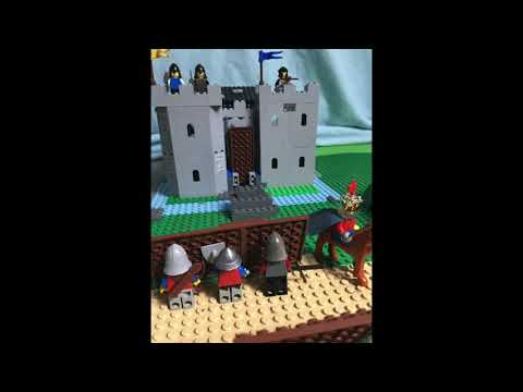 Lego castle siege