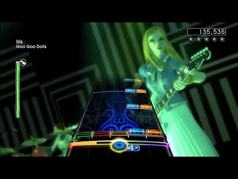 Rock Band 2 Deluxe - Iris (Expert Guitar 100% FC, 204,474 🌟🌟🌟🌟🌟)
