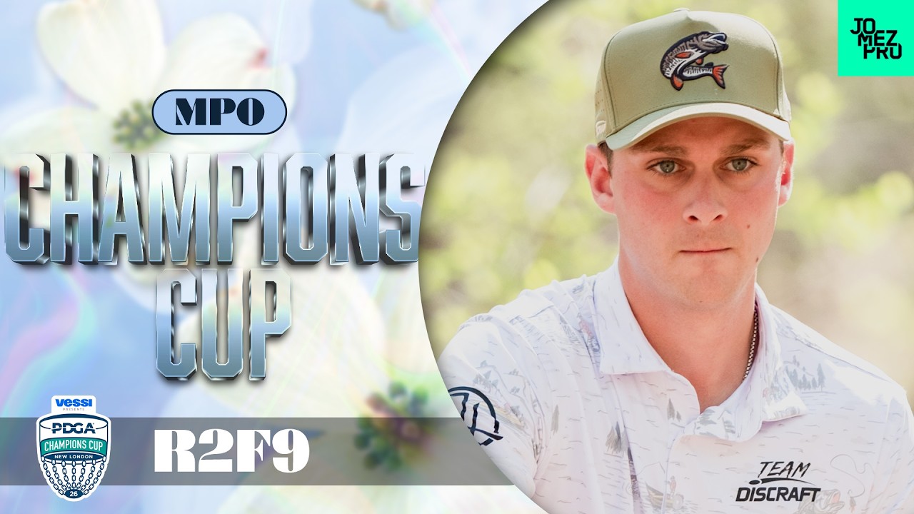 2026 PDGA Champions Cup | MPO R2F9 | Anttila, Wysocki, Hammes, Smith | Jomez Disc Golf