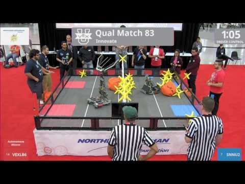 VEXLB6 vs SNNU2 VEX WORLDS 2017